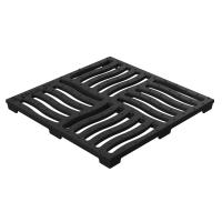 Решетка чугунная SteeStart щелевая 300х300 С250