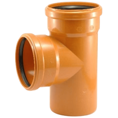 Тройник ПВХ 160/160*87