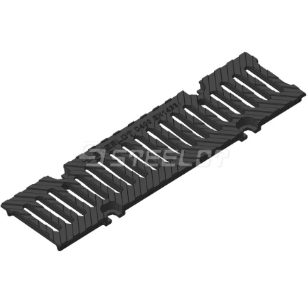 Решетка чугунная SteePro DN100 D400