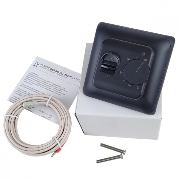 Терморегулятор RTC 70.26 черный