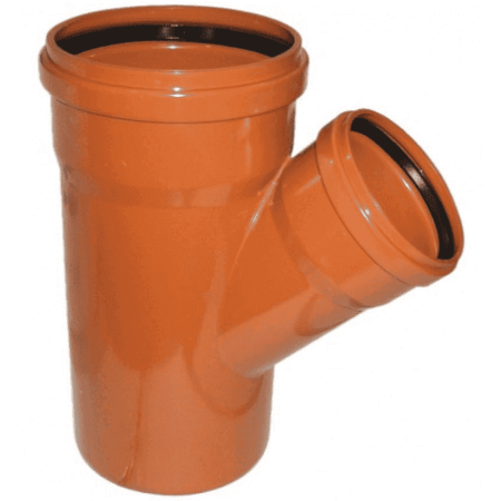 Тройник ПВХ 160/110*45