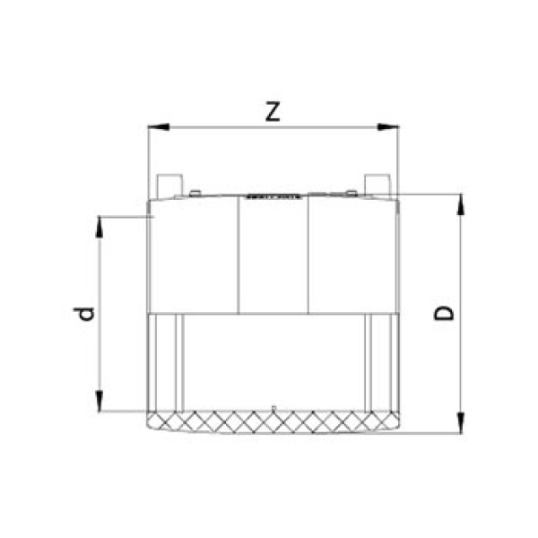 Муфта электросварная Ø400 мм ПЭ100 SDR 11