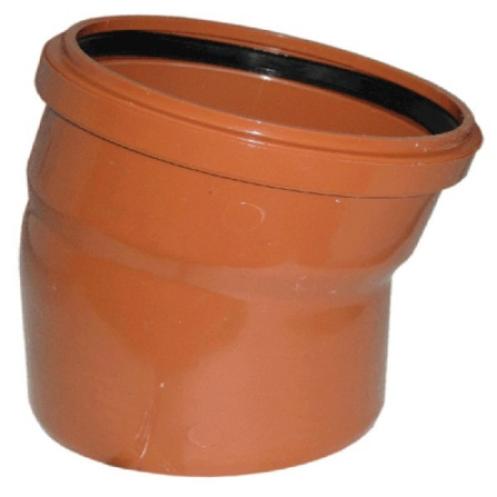 Отвод ПВХ 200*15