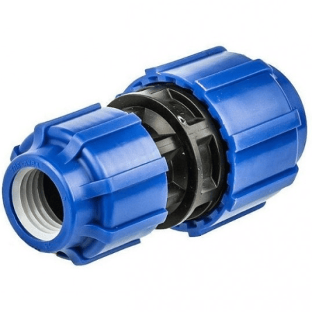 Компрессионные переходные муфты Ø25 мм x 20 мм для ПЭ труб ПНД