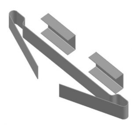 Зажим крепёжный СР.2-100Ц