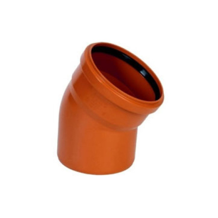 Отвод ПВХ 160*15