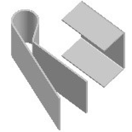 Зажим крепёжный БРН.1-25Ц