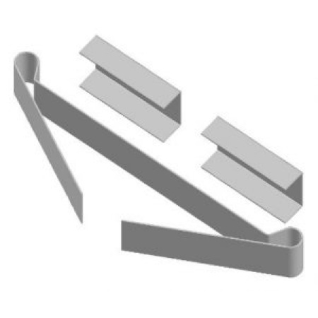 Зажим крепёжный БРН.2-100Ц